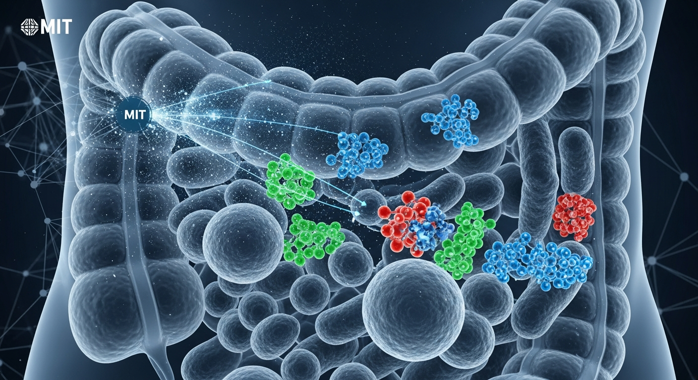 MIT במחקר: בינה מלאכותית ממפה כיצד אנטיביוטיקה חדשה תוקפת חיידקי מעיים